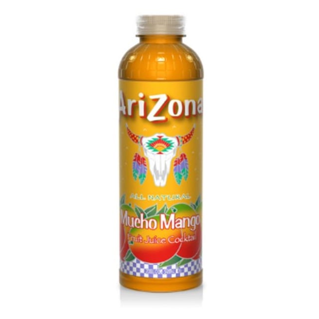 Arizona Iced Tea with Mango Flavor.