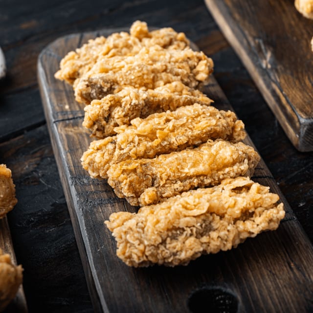 Meaty (Breaded) Buffalo Wings (6 Wings).