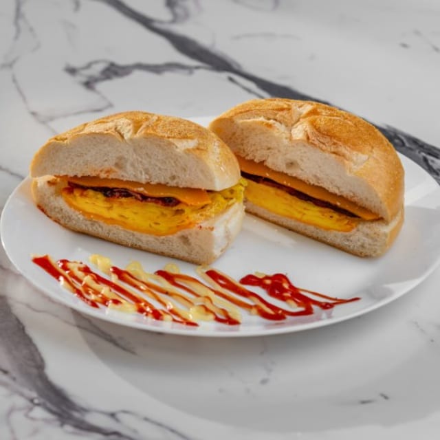 Bacon, Egg and Cheese Sandwich.