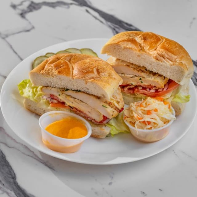 Grilled Chicken Breast Sandwich.