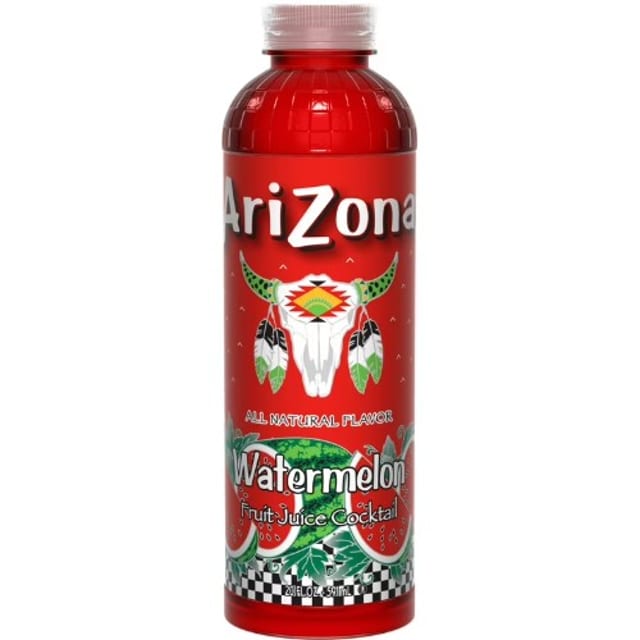 Arizona Iced Tea with Watermelon Flavor.
