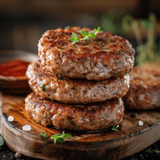 Pork Sausage Patties Side